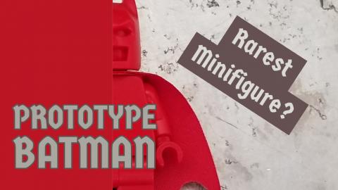 Rare Un-Released Prototype Lego Batman | Happy Batman Day...
