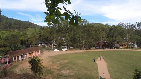 Cricket Ground In The Middle of Ella Mountains