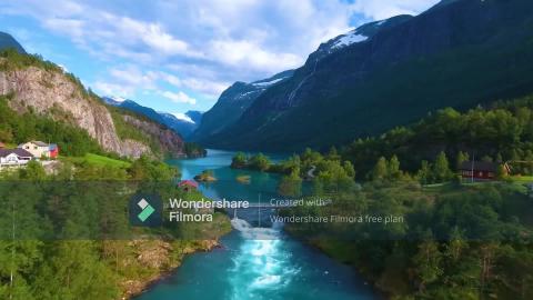 Beautiful mind calming happy tunes with nature serene vid...