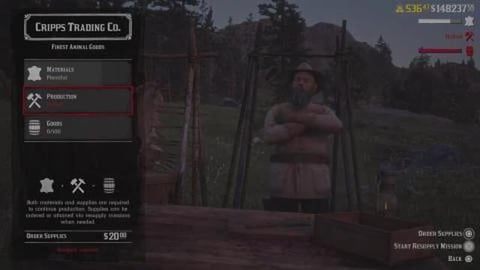 Just a Resupply for Cripps in Red Dead Online