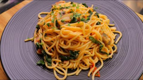 Vegan Spaghetti recipe - what I eat in a day on a plant b...