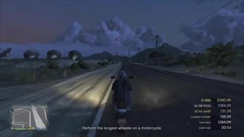 Wheelie Gone Wrong in GTA 5 Online