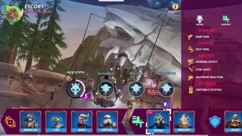 Star Wars: Hunters: 14/12 gameplay (Skora)