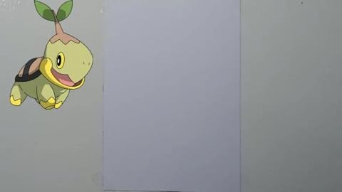 Drawing Pokemon turtwig