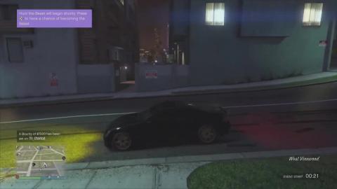 Learning to Drift Turns to Police Chase in GTA 5 Online