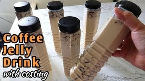 TBP175 _ Creamy COFFEE JELLY DRINK RECIPE
