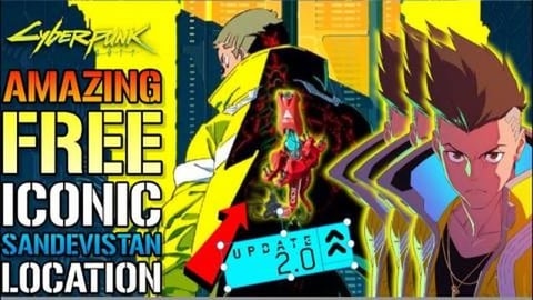 Cyberpunk 2077: Amazing FREE Iconic Sandevistan Location!...