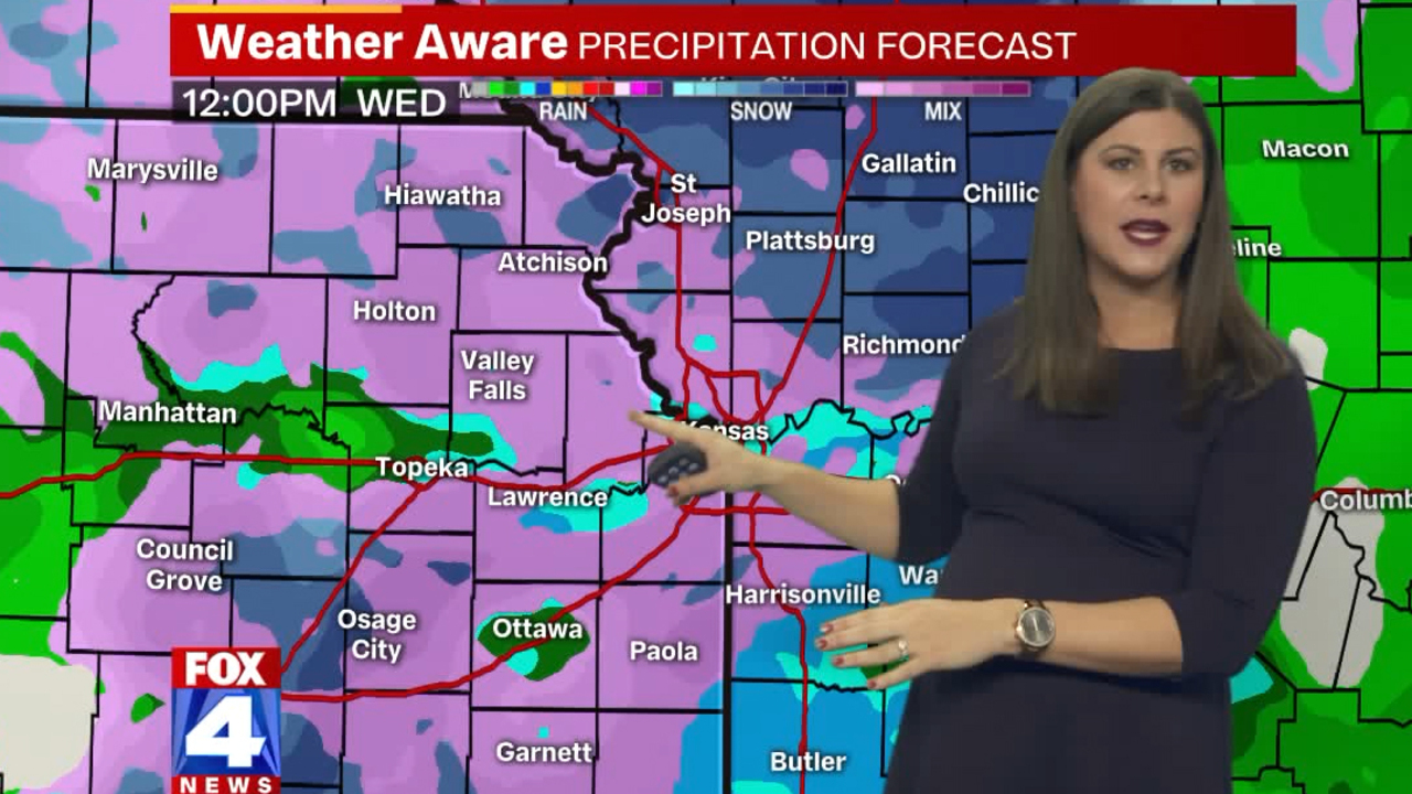 Wet snow to fall across Kansas City area as first wave of three-day ...