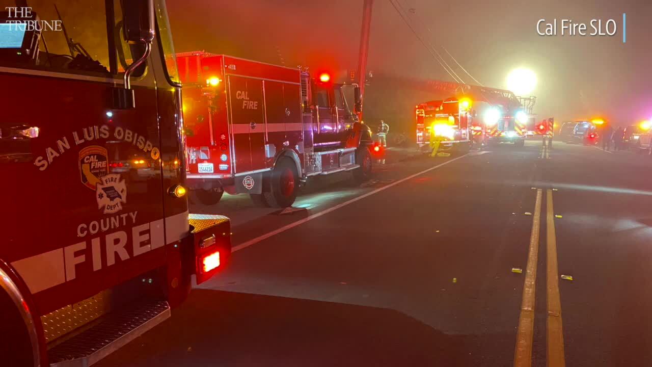 Two alarm Nipomo fire claims one life, two others injured San Luis