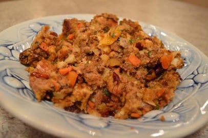 How to Cook Cracked Wheat Stuffing with Apricots & Dill: ...