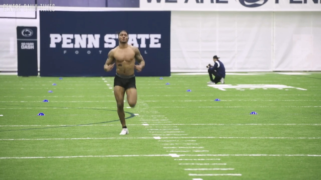 NFL Draft: Penn State Pro Day, James Franklin, Drew Hartlaub, football