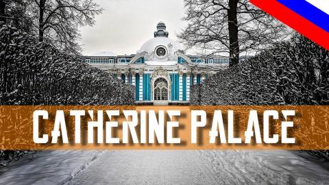 Catherine Palace in Winter, Pushkin, St. Petersburg, Ек...