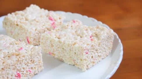 Candy Cane Rice Krispies | SweetTreats