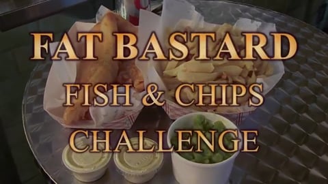 Fat Bastard Fish & Chips Seafood Eating Challenge