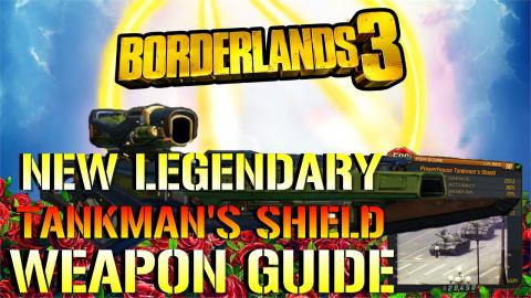 Borderlands 3: NEW LEGENDARY! Tankman's Shield | Legendar...