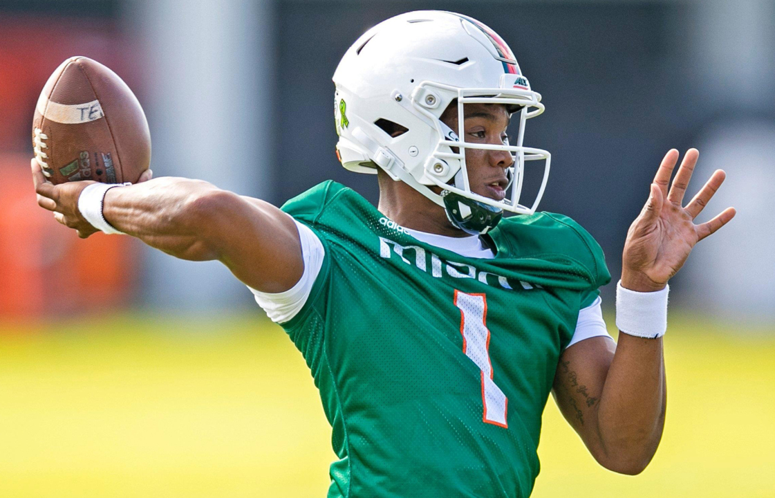 Former Miami Hurricanes quarterback D'Eriq King makes undrafted free agency  decision - On3