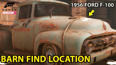 BARN FIND 1956 Ford F-100 in Forza Horizon 5