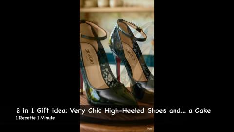 2 in 1 Gift idea: Very Chic High-Heeled Shoes and... a Ca...