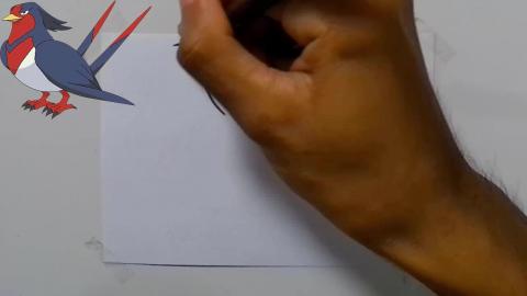Drawing pokemon Swellow shorts