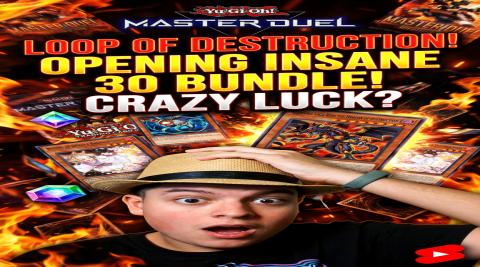 YuGiOh Master duel opening Loop Of Destruction Card Pack ...