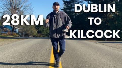 Attempting to run 28km from Dublin to see a friend