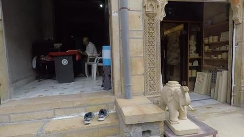 Yellow Sandstone Items Shop | Jaisalmer