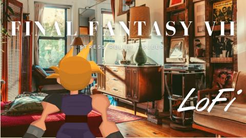 Relaxing FINAL FANTASY VII (FF7) music - Anxious Heart (L...