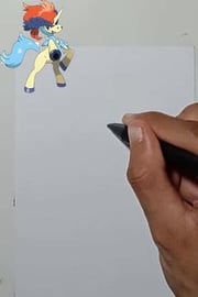 Drawing Pokemon KELDEO