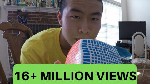 13x13 Rubik's Cube solve - Time Lapse