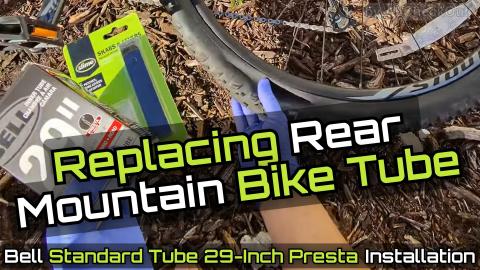 Replace a 29 Inch MTB Rear Tube Fast With Bell Standard T...