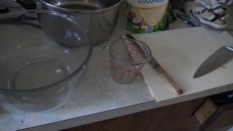Husky & Malamute help making biscuits
