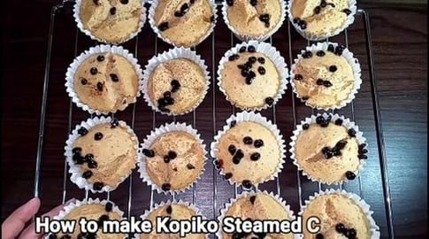 KOPIKO STEAMED CUPCAKE _ Pinoy Recipe _ Taste Buds PH