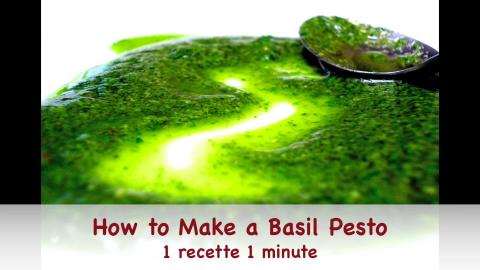 Pesto Sauce for Pasta / 2 Easy Recipes
