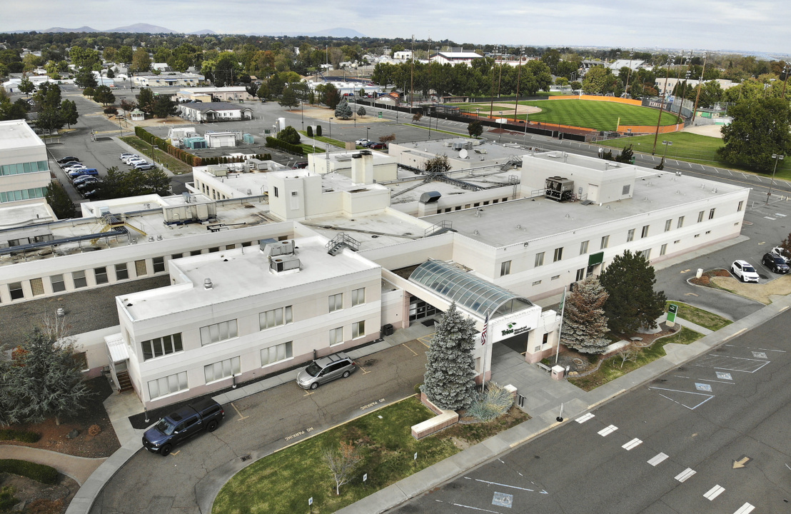 Drone: Trios Women's and Children's Hospital building | Tri-City Herald