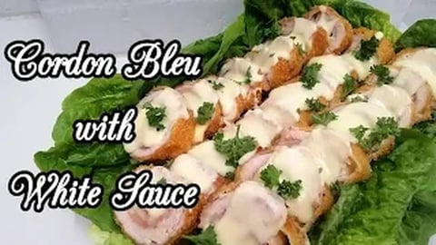 TBPH132 _ CORDON BLEU WITH WHITE SAUCE _ Noche Buena Reci...