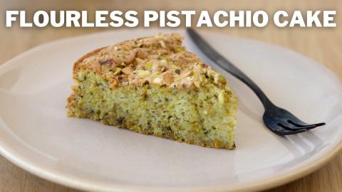 Flourless Pistachio Cake