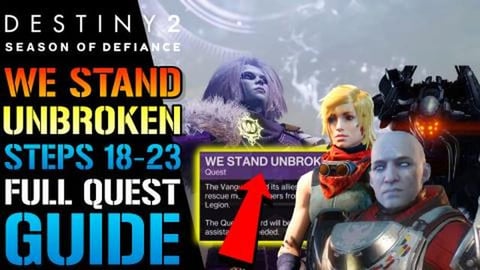 Destiny 2: Amanda Holiday Dies! We Stand Unbroken FULL QU...