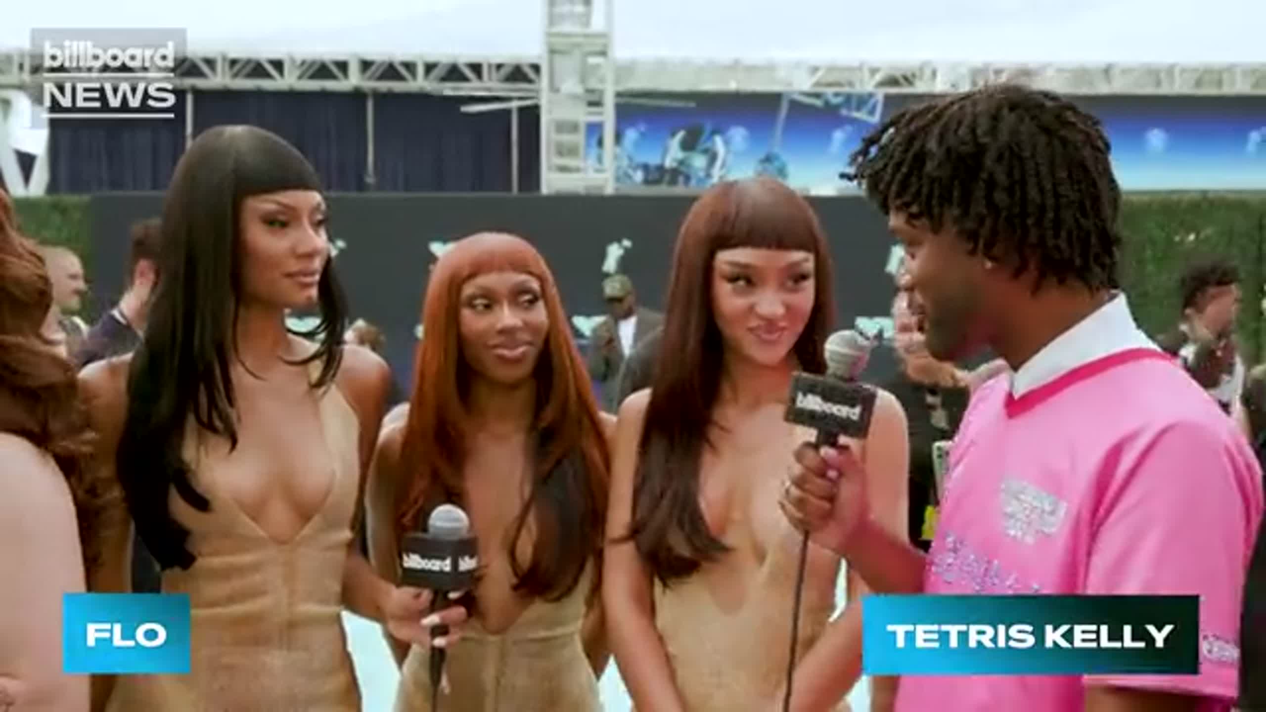 billboard.com - Stefanie Tanaka - FLO Are Excited to See Madonna Perform & Talk How Fans Feel About Their New Music | VMAs 2026