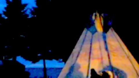 Offgrid at the Teepee on Lake Superior