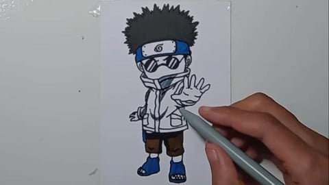 Draw SINO Chibi || Naruto Shippuden