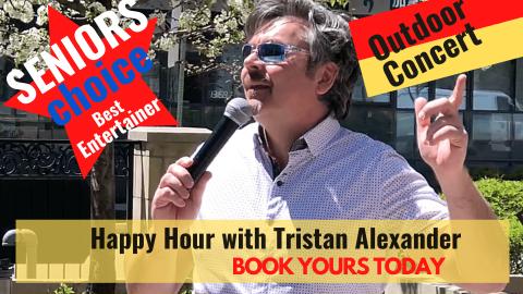 Tristan Alexander Performing Outdoor for Amica Bayview an...