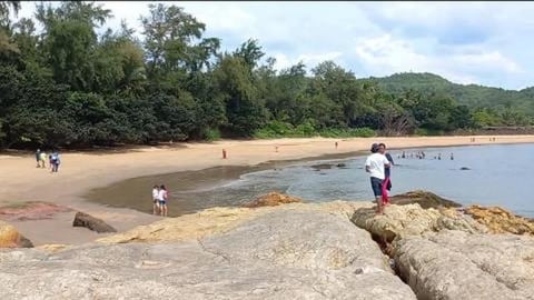 360 Degrees View of Om Beach | Gokarna | Karnataka 
