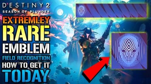 Destiny 2: Field Recognition! Very Rare Emblem! How To Ge...