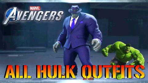 Marvel's Avengers: HULK All Unlockable Outfits In The (Fu...