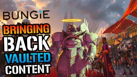 The NEXT Chapter For BUNGIE & DESTINY LOOKS GOOD! Vaulted...