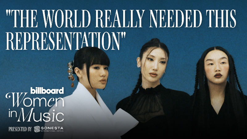 billboard.com - Katie Cao - EJAE, Audrey Nuna & REI AMI on Making History as Women of the Year | Billboard Women in Music 2026