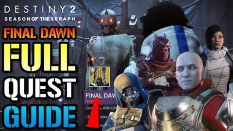 Destiny 2: Final Dawn FULL QUEST GUIDE! How To Get The Ne...