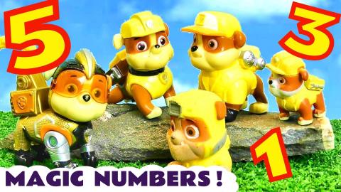 Paw Patrol Rubble's Magic Numbers Story 