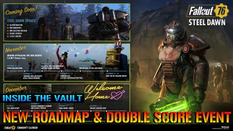 Fallout 76: New Road Map & Bonus Challenge Week (Inside T...