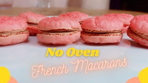 French Macarons No Oven Easy Recipe - How to Make Macaron...